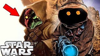 Jawa Faces Revealed  Star Wars Explained [upl. by Emyaj]