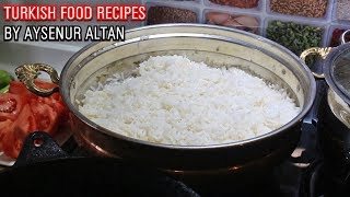 Turkish Rice Pilaf Recipe Hints To Make A Fluffy And Full Of Flavored Pilaf [upl. by Eitsirhc]