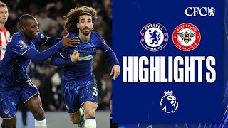 Chelsea 21 Brentford  HIGHLIGHTS  Premier League 2425 [upl. by Melesa581]