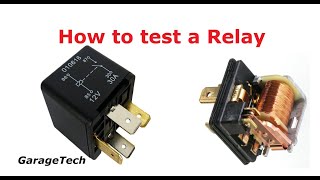 How to test a Relay [upl. by Amend827]