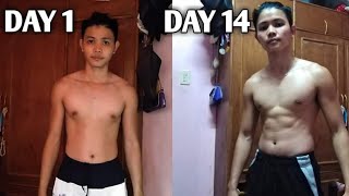 14 Days Abs Challenge Epic Transformation At Home [upl. by Anauqaj]