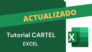 Tutorial hacer CARTELES con Excel ACTUALIZADO [upl. by Ulrica]