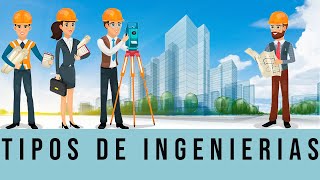 21 Tipos de Ingenierías  Carreras de Ingeniería explicadas [upl. by Googins]