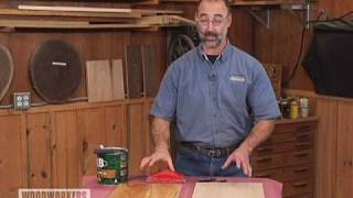 Woodworking Tips Finishing  DeWhiskering Wood [upl. by Isaiah]