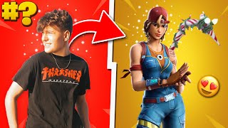 10 TRYHARD Skin Combos Fortnite Pros Use Clix Benjyfishy Mongraal [upl. by Deedee]