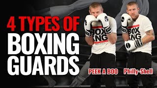 4 Styles of Boxing Stances and Guards [upl. by Judus]