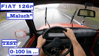 1998 Fiat 126p 065 24HP Maluch Town  POV Test Drive  0100  Review  Specs [upl. by Oihsoy]