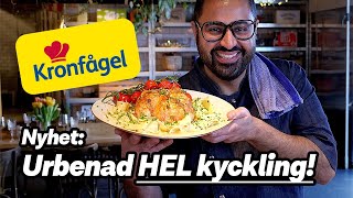 NYHET Urbenad HEL kyckling  Recept på saftigaste kycklingen [upl. by Cynar]