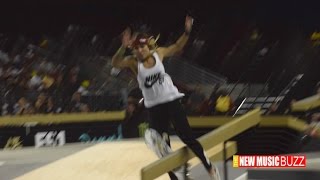 LETICIA BUFONI GOES DOWN HARD  THE 2016 SLS CHAMPIONSHIPS  LA [upl. by Joacima]