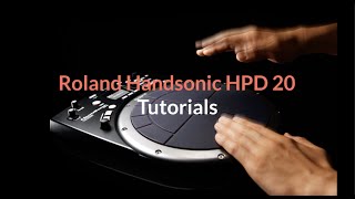 Handsonic HPD 20 Tutorial 1 Overview [upl. by Oloapnaig]