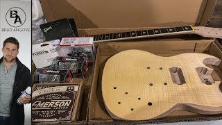 The Ultimate SG Guitar Kit Build FULL UPGRADES Intro and Unbox [upl. by Patterson165]