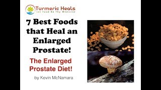 7 Natural Prostate Health Foods For an Enlarged Prostate Diet [upl. by Ariel]