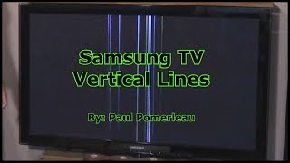 Samsung TV Vertical Lines [upl. by Yrrad225]