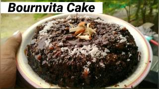 Bournvita Cake  Cake with just 5 Ingredients  Eggless Bournvita Cake At Home  Lockdown Recipes [upl. by Eloci]