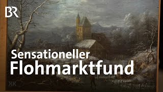 Sensationeller Flohmarktfund Kirche im Schnee  Kunst  Krempel  BR [upl. by Manvel]