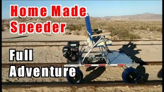 DIY Speeder  Full Adventure  Railroad  The Rocket Scientist [upl. by Alel]