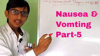 Nausea and Vomiting Part 5  Differential diagnosis [upl. by Euqinitram]