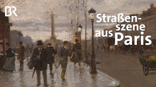 Großartiges Kleinformat Pariser Straßenszene  Kunst  Krempel  BR [upl. by Faustine]