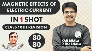 Magnetic Effect of Electric Current in 1 Shot  Class 10  NCERT  Udaan [upl. by Thomasina]