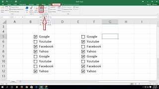 How to Add Check Boxes In MS Excel Sheet Easy [upl. by Brice535]