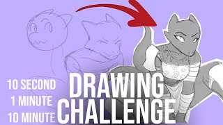 Timed Kobold Drawing Challenge [upl. by Aelc]