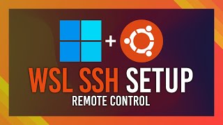 UbuntuWSL SSH Server Setup Guide  Remote SSH WSL [upl. by Clio]