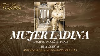 Aída Cuevas  quotMujer Ladinaquot Lyric video [upl. by Oedama662]