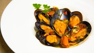 AUNTÉNTICOS MEJILLONES A LA MARINERA Mussels Marinara Sauce [upl. by Lowson]