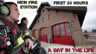 First 24 Hours in a New Fire Station  A Day in the Life [upl. by Antsirhc]