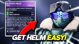 How To Complete Europa Helm Quest Fast amp Easy  Destiny 2 Beyond Light [upl. by Delmer]