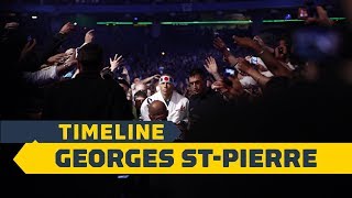 Timeline Georges StPierre  MMA Fighting [upl. by Thirza]