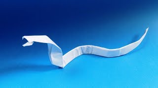 How to make a paper snake Origami Snake [upl. by Esta81]