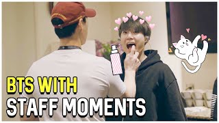 BTS With Staff Moments [upl. by Dianna806]