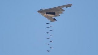 B2 Stealth Bomber Carpet Bombing [upl. by Niamor]