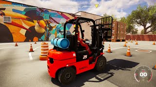 Forklift Simulator Gameplay PC UHD 4K60FPS [upl. by Ardiedal]