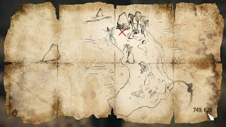 Assassins Creed IV Black Flag  treasure map 749 625 [upl. by Kina]