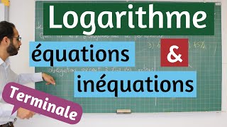 LOGARITHME  Equations et inéquations [upl. by Vasyuta]