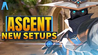 Fresh Cypher Setups on Ascent  Valorant [upl. by Goldshlag187]