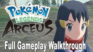 Pokemon Legends Arceus  Full Gameplay Walkthrough HD 1080P [upl. by Gracie]