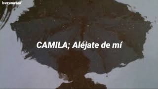 CAMILA  Aléjate de mí  Letra [upl. by Ahsakal535]