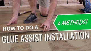 How To Do A Glue Assist Hardwood Installation [upl. by Scully690]