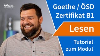 Tutorial GoetheÖSDZertifikat B1 Modul LESEN [upl. by Cymbre]