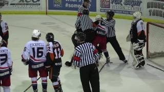 Drumheller Dragons vs Brooks Bandits Jan 26 2016 [upl. by Donnie267]