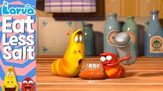 Official Eat Less Salt  Special Videos by Animation LARVA [upl. by Hahsi]