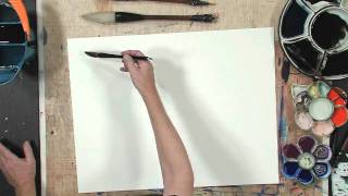 How to Control Strokes Using SumiE Brushes [upl. by Ashatan363]