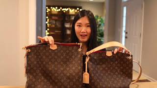 Louis Vuitton Graceful PM and Graceful MM Comparison and review  by Mcraft Leather [upl. by Favian940]