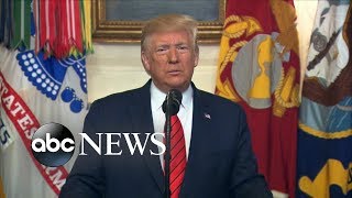 Trump announces death of ISIS leader  ABC News [upl. by Shuping]