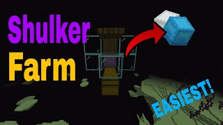 EASY Shulker farm in Minecraft 121 Tutorial [upl. by Ilak]