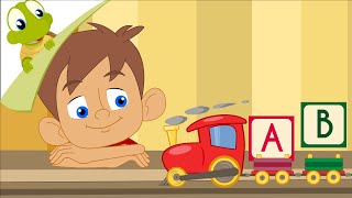 Alphabets Train  Learn letters with phonics [upl. by Eylloh]