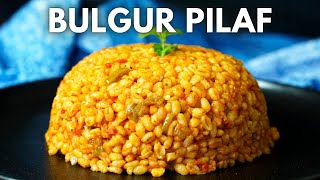 How to make a SERIOUSLY GOOD Turkish Bulgur Pilaf  Burghul Pilaf [upl. by Cacie728]